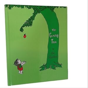 Book The Giving Tree 1st Edition Six Lines Copyright 1964 Hardcover Children's